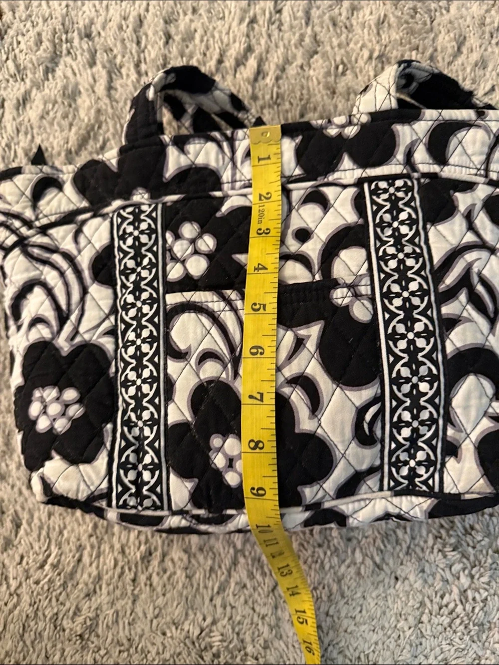 Vera Bradley Quilted Floral Tote with Wallet. Eclectic grandpa cozy tote wallet